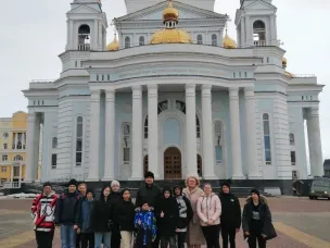 Весенние каникулы. Путешествие в республику Мордовия, в город Саранск, в музей им. Степана Дмитриевича Эрьзи.