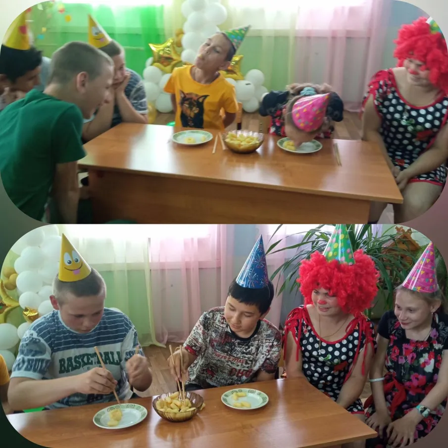 День именинника в отряде "Мозаика"