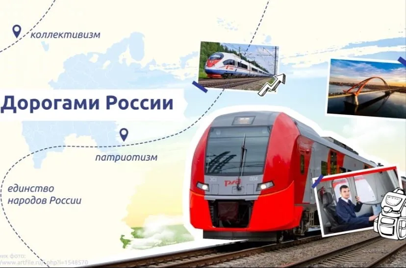 «Разговоры о важном» на тему: «Дорогами России».  