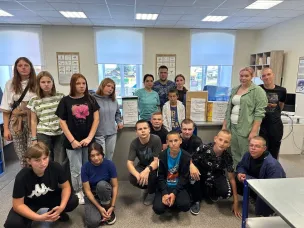 Гуманитарная помощь жителям Курской области от ГКОУ "Починковской школы-интернат"