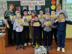 ГКОУ "Починковская школа интернат" приняли активное участие в мероприятии по ПДД "Юный пешеход".