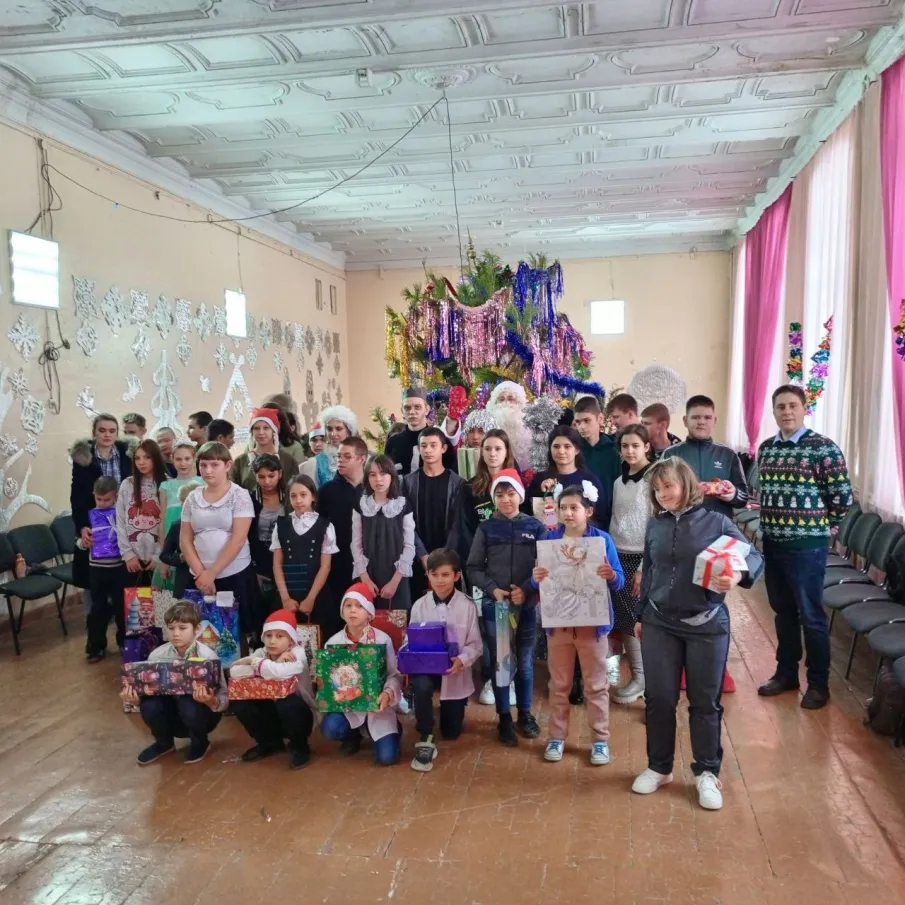 Новогоднее представление от студентов Мордовского государственного университета имени Огарёва.