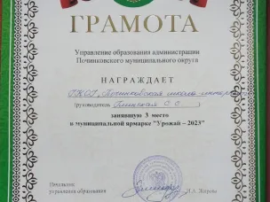 Ежегодная осенняя ярмарка Починковского муниципального округа