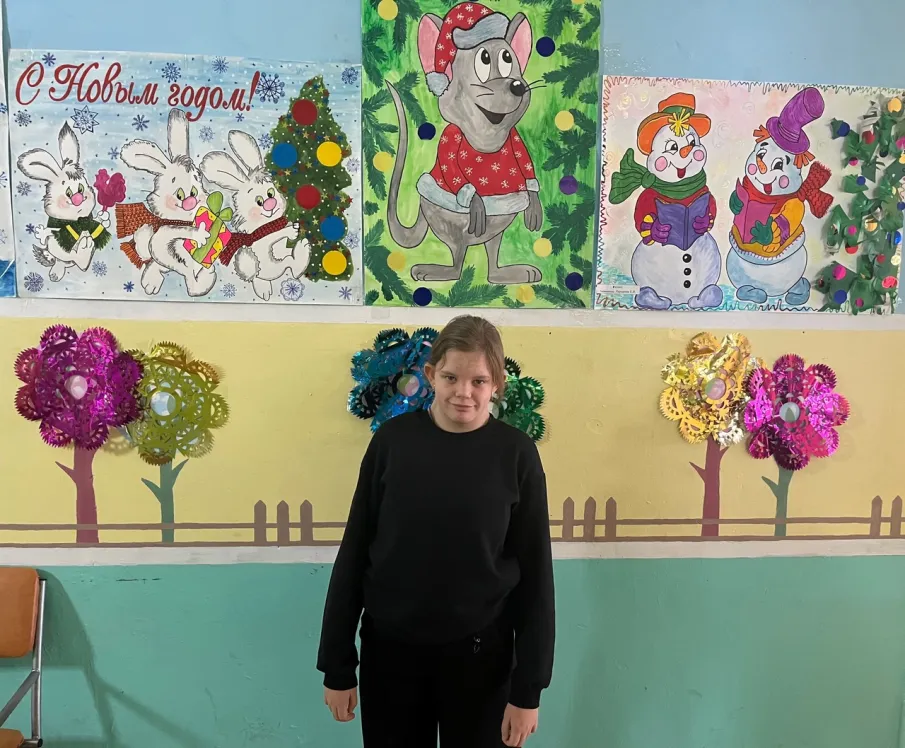 Новогодняя школа-интернат