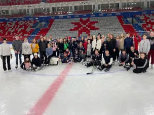 18 января здесь состоялось яркое спортивное мероприятие – «Ледяные огоньки».