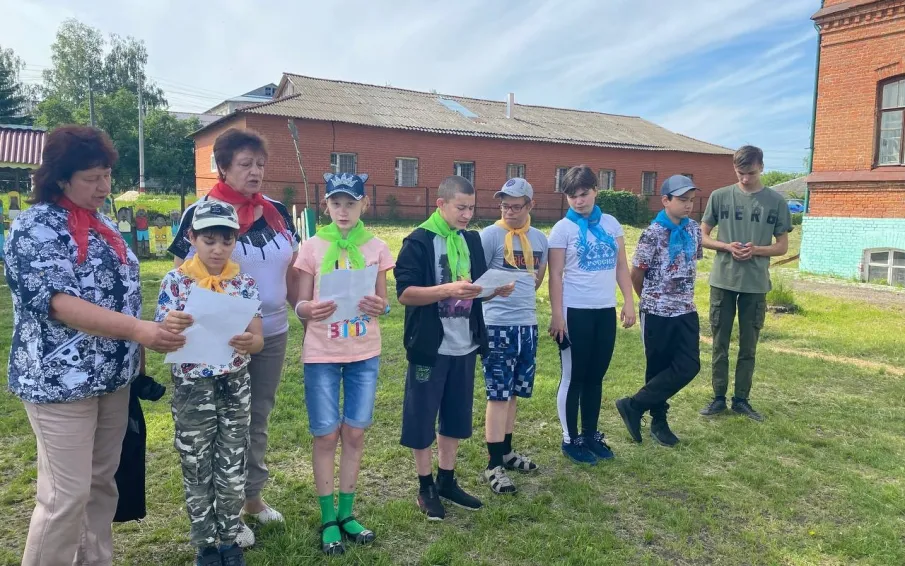 Второй день в летнем лагере «Родничок»