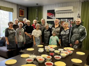 Мастер-класс по изготовлению пиццы в кафе "Судзуми"